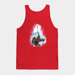 fractal unicorn Tank Top